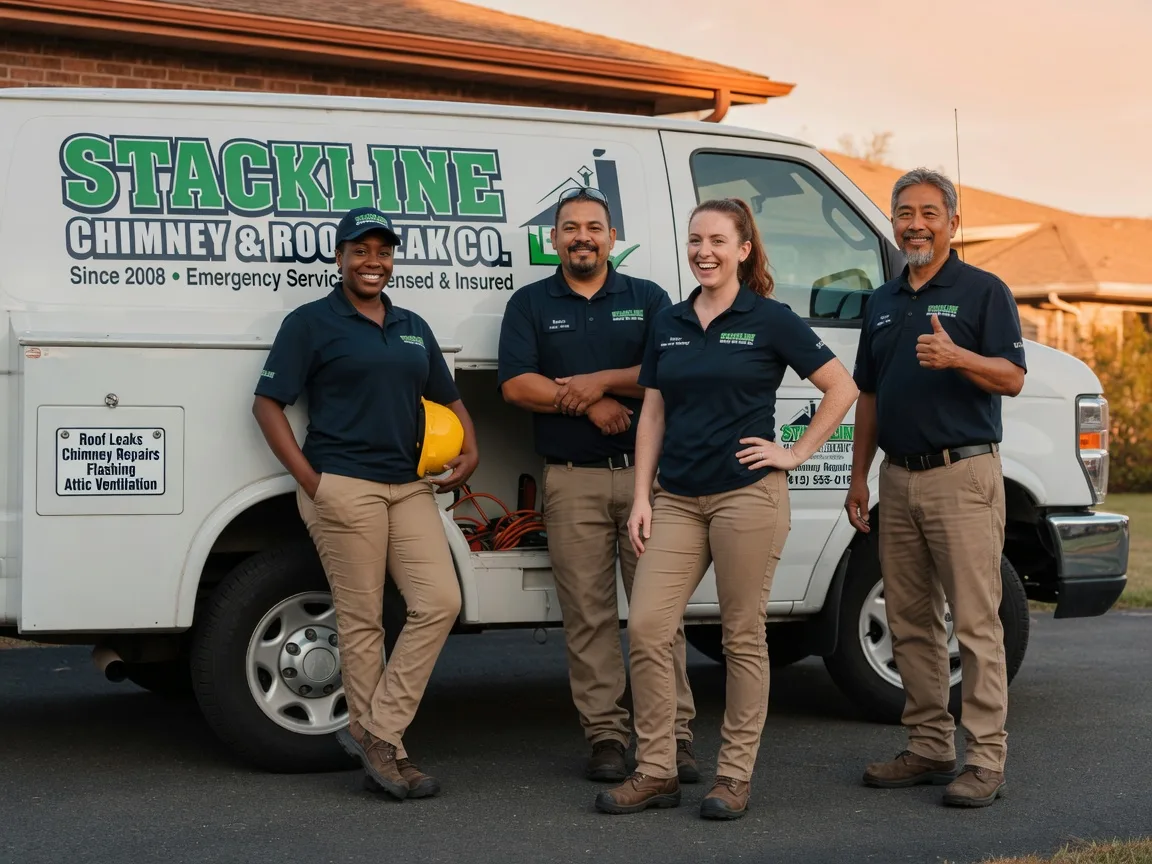 Chimney flashing repair company in Meadow, UT